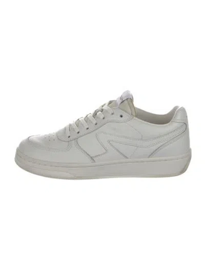 Pre-owned Rag & Bone Leather Sneakers In White