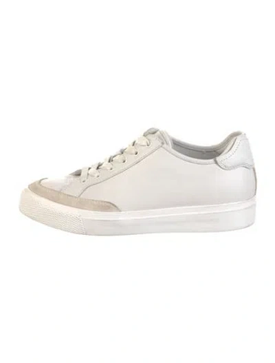 Pre-owned Rag & Bone Leather Sneakers In White