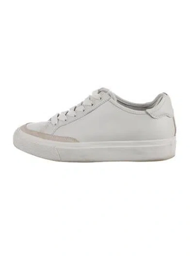 Pre-owned Rag & Bone Leather Sneakers In White