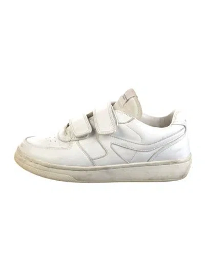 Pre-owned Rag & Bone Leather Sneakers In White