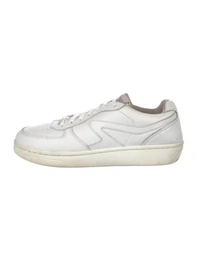 Pre-owned Rag & Bone Leather Sneakers In White