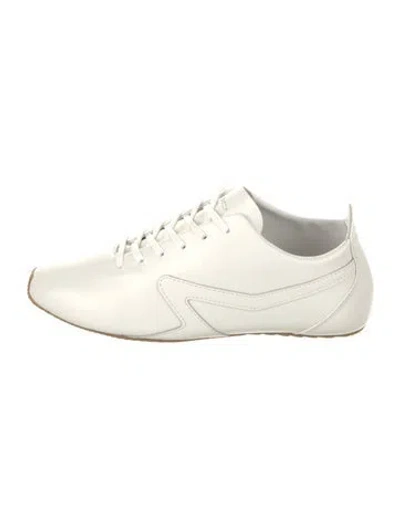 Pre-owned Rag & Bone Leather Sneakers In White