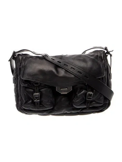 Pre-owned Rag & Bone Leather Top Handle Bag In Black