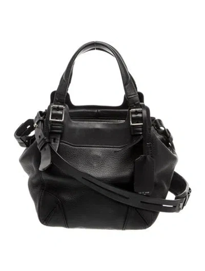 Pre-owned Rag & Bone Leather Top Handle Bag In Black