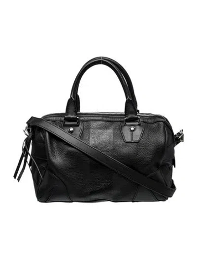 Pre-owned Rag & Bone Leather Top Handle Bag In Black