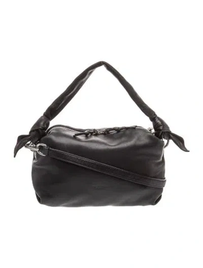Pre-owned Rag & Bone Leather Top Handle Bag In Black