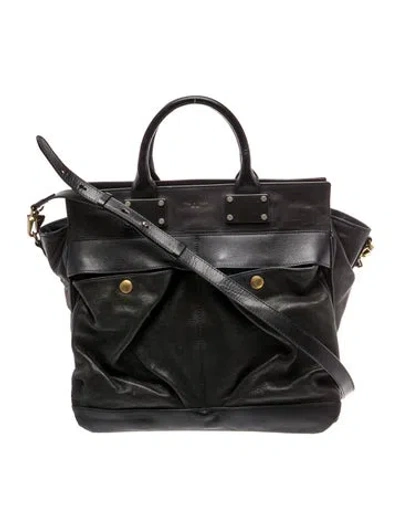 Pre-owned Rag & Bone Leather Top Handle Bag In Blue