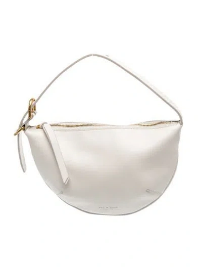 Pre-owned Rag & Bone Leather Top Handle Bag In Neutral