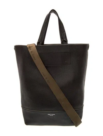 Pre-owned Rag & Bone Leather Tote In Black