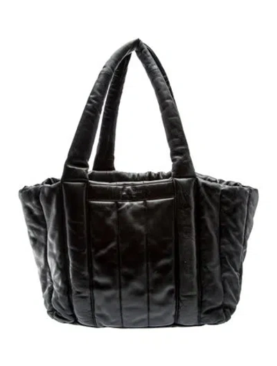 Pre-owned Rag & Bone Leather Tote In Black