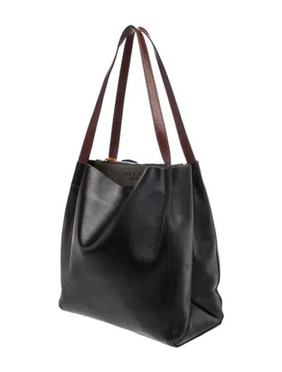Pre-owned Rag & Bone Leather Tote In Black