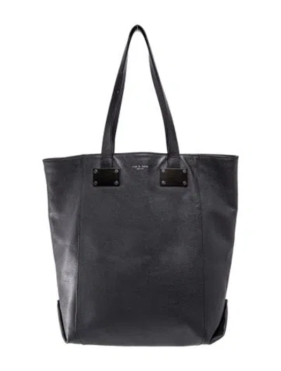 Pre-owned Rag & Bone Leather Tote In Black