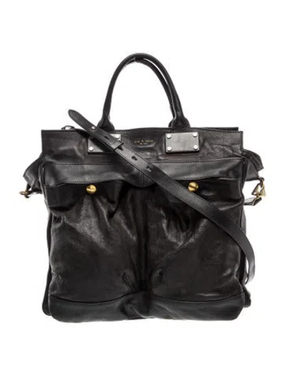 Pre-owned Rag & Bone Leather Tote In Black