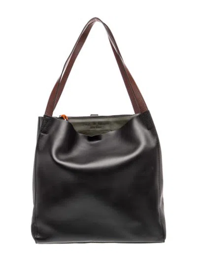 Pre-owned Rag & Bone Leather Tote In Black