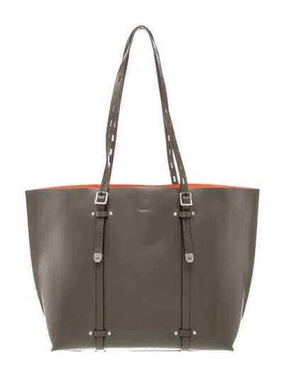 Pre-owned Rag & Bone Leather Tote In Green