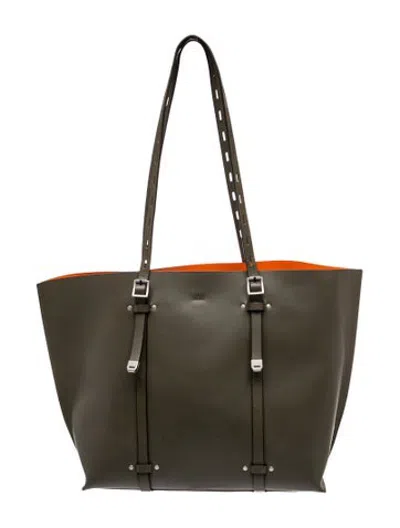Pre-owned Rag & Bone Leather Tote In Green