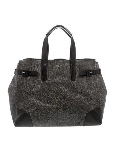Pre-owned Rag & Bone Leather Tote In Grey