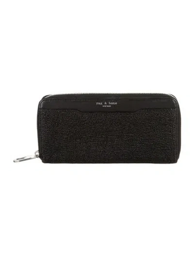 Pre-owned Rag & Bone Leather Wallet In Black