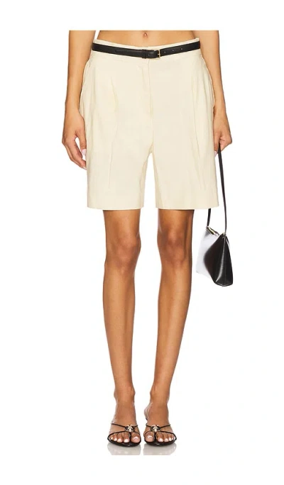 Rag & Bone Leona Linen Short In Neutral