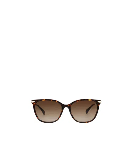 Rag & Bone Leopardprint Butterfly Sunglasses In Brown