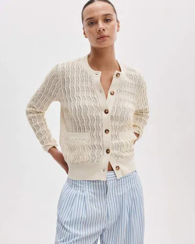 Rag & Bone Leslie Cotton-blend Cardigan In Multi