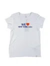 Rag & Bone Lettering T-shirt In White