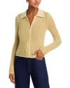 Rag & Bone Leva Polo Sweater In Yellow