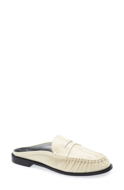 Rag & Bone Lexi Flat Mule In White