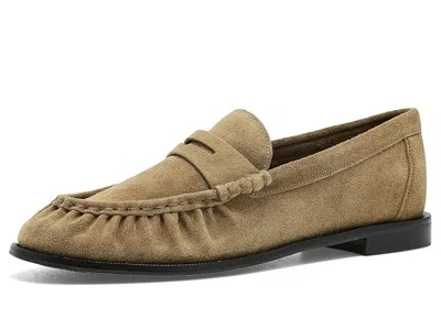 Rag & Bone Lexi Loafers Women's Flat Shoes Dijon Suede: Eu 36.5 (us Womens 6.5) M, Leather In Brown