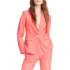 Rag & Bone Lexington Stretch Wool Twill Blazer In Orange