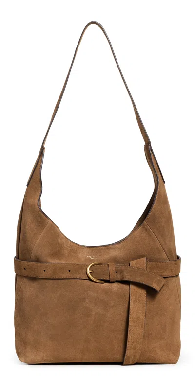 Rag & Bone Lexington Suede Bucket Bag Golden Brown