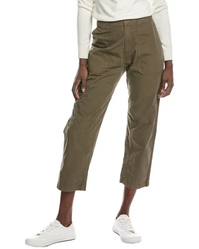 Rag & Bone Leyton Workwear Pant In Olive Gree
