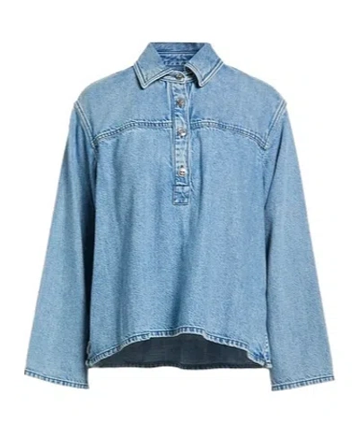 Rag & Bone Light-colored Denim Shirt In Blue