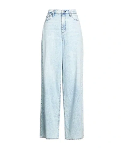 Rag & Bone Light-colored Loose Jeans In Blue