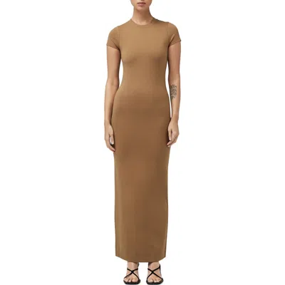Rag & Bone Lily T-shirt Maxi Dress In Brown
