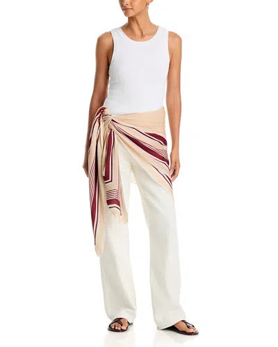Rag & Bone Lina Striped Scarf In Multi