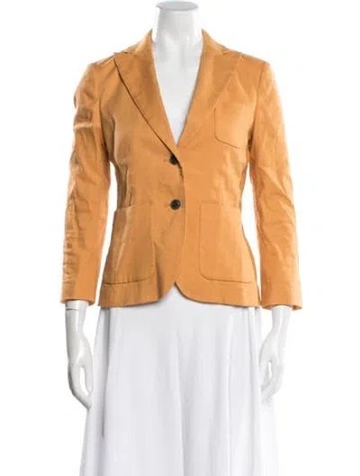 Pre-owned Rag & Bone Linen Blazer In Neutral