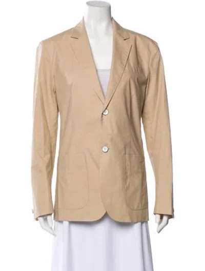 Pre-owned Rag & Bone Linen Blazer In Neutrals