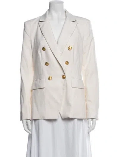 Pre-owned Rag & Bone Linen Blazer In Neutrals