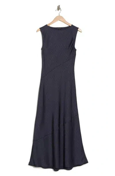 Rag & Bone Lisa A-line Maxi Dress In Black