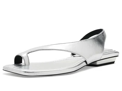 Rag & Bone Liv Flat Sandals Women's Sandals Silver: Eu 41 (us Womens 11) M