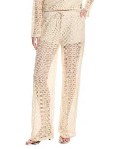 Rag & Bone Liv Mesh Pant In Neutral