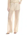 Rag & Bone Liv Mesh Pants In Neutral