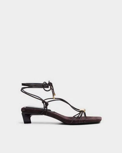 Rag & Bone Liv Strappy Leather Sandal In Multi