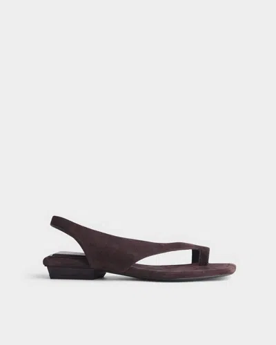 Rag & Bone Liv Suede Sandal In Brown