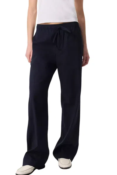 Rag & Bone Logan Linen Beach Pant In Salute In Multi