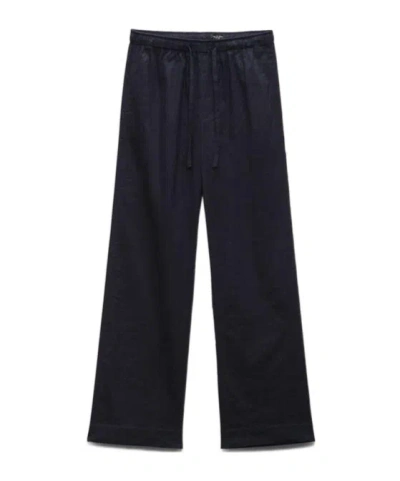 RAG & BONE LOGAN LINEN-BLEND BEACH PANTS