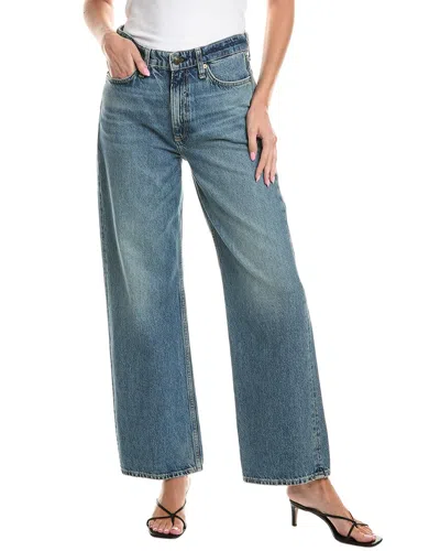 Rag & Bone Logan Mid Rise Wide Leg Jean In Multi
