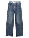 Rag & Bone Jeans With Belt Loops In Blue