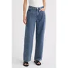 Rag & Bone Logan Textured Wide Leg Jeans